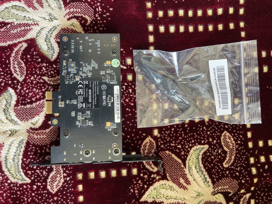 Placă Captură Elgato Game Capture HD60 Pro PCIe (1080p60 / Latență Zero)