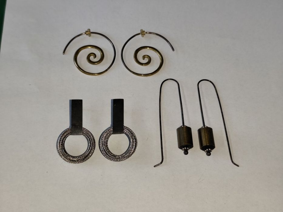 Сребърни обеци 925