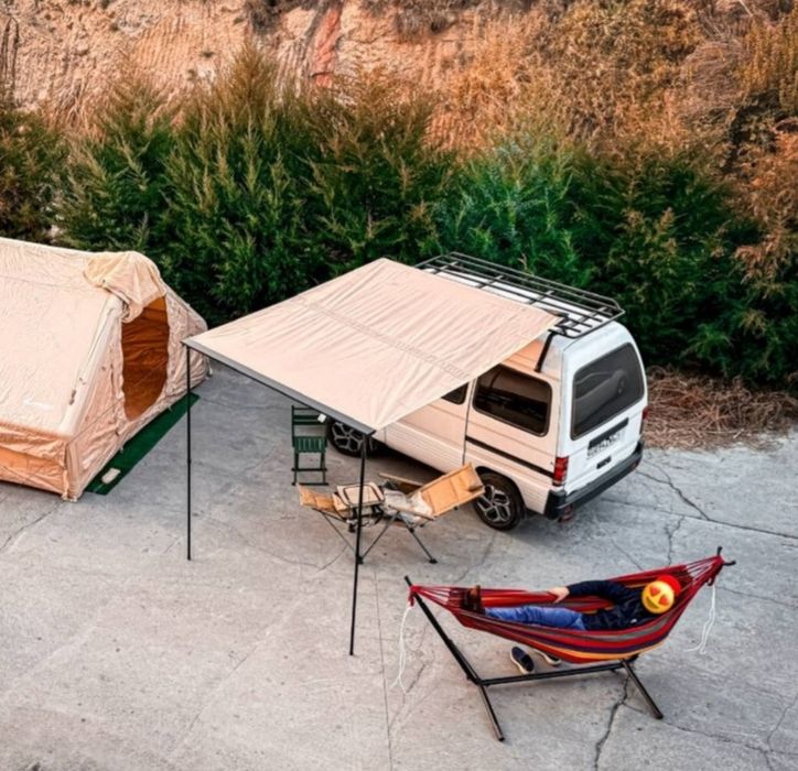 Боковой тент для автомобиля Тент кампинговый для машин