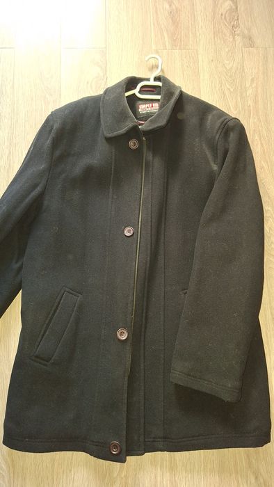 Palton negru barbati