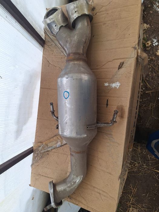 Глушитель задний от Santa Fe 3 поколения оригинал