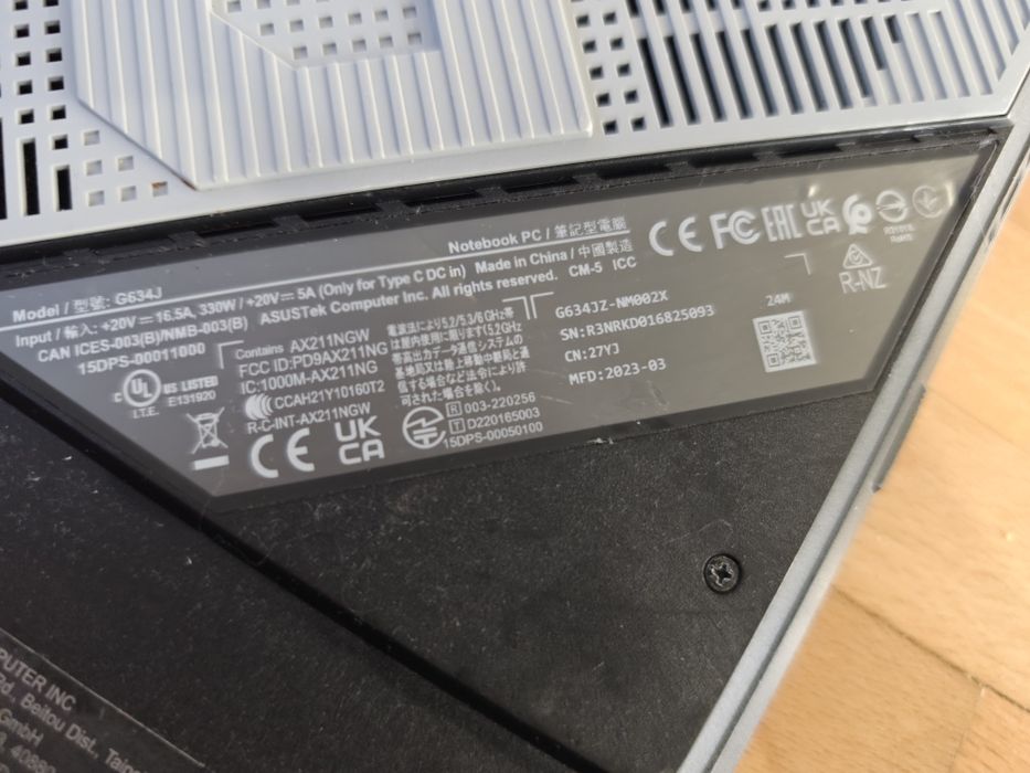 Лаптоп ASUS ROG Strix Scar