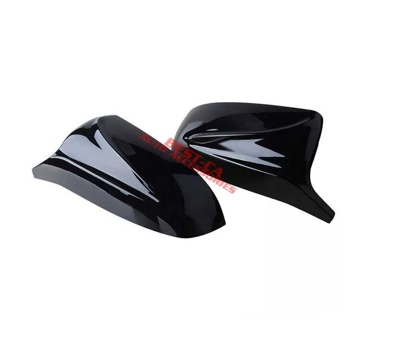 Capace oglinzi Batman M Style negru lucios ornamente BMW X5 E70 X6 E71