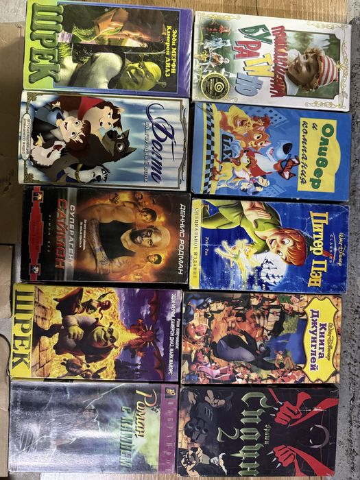 видеокассеты vhs