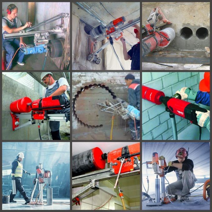 Алмазное бурение сверление