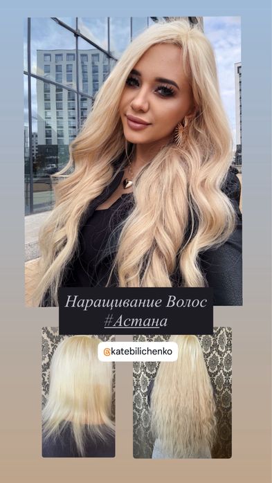 Наращивание волос/модель/микрокапсулы