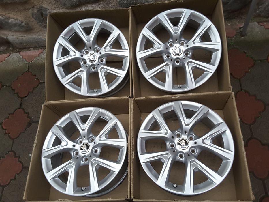 jante aliaj 17; 5x112;  Skoda Superb, Kodiaq, Karoq