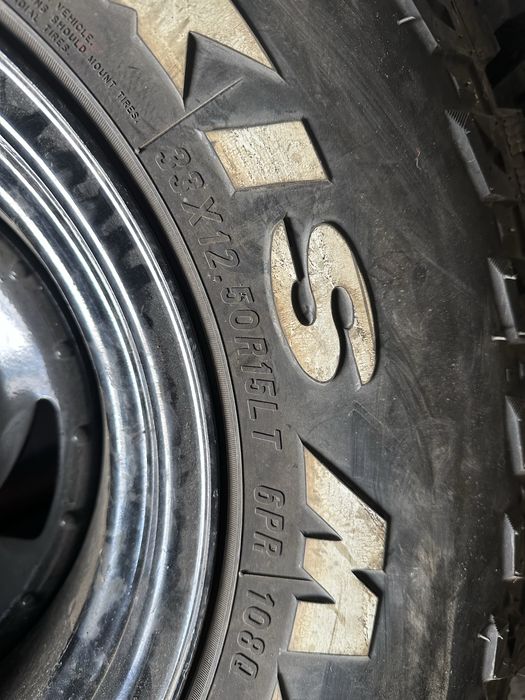 Автошины на дисках шипованные