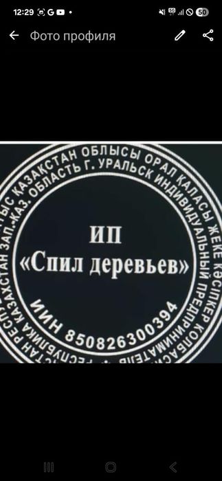 Спил деревьях по Аксаю