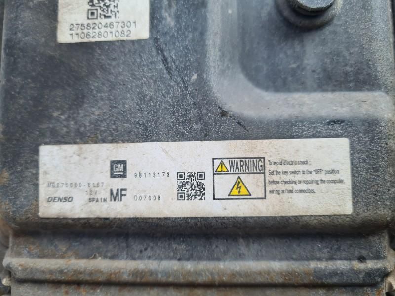 Calculator motor Denso ECU DEC e01 Opel Zafira B 1.7 CDTI 110 cp 81 kw