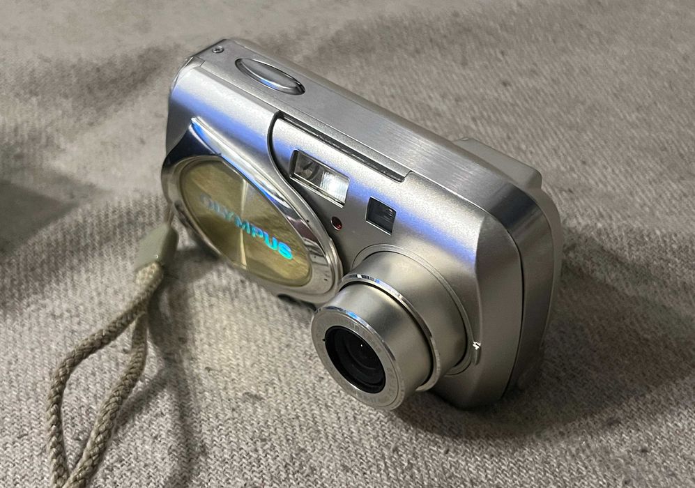 Aparat foto Olympus mju 400 Digital functional baterie si toc