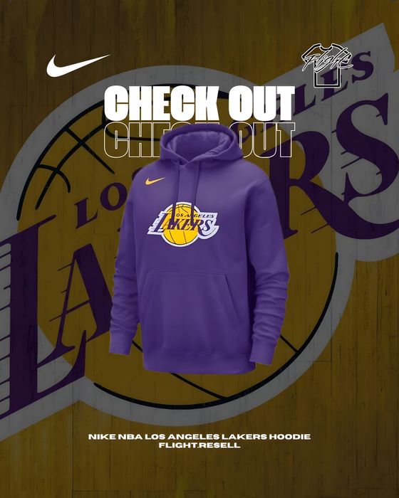 Nike NBA Los Angeles Lakers Hoodie