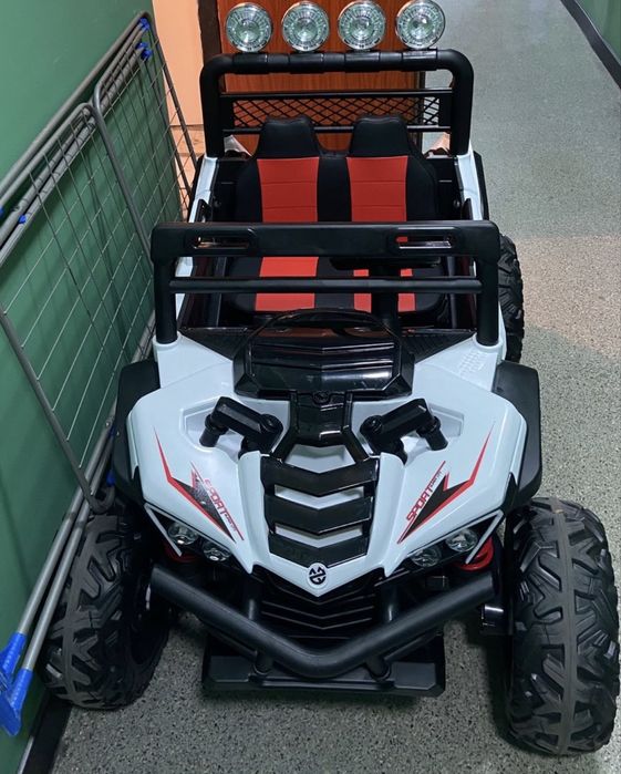 Багги двухместный Белый