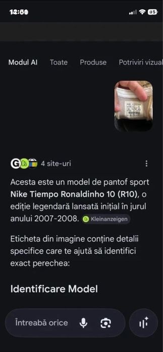 Nike tiempo Ronaldinho 10 mărimea 42