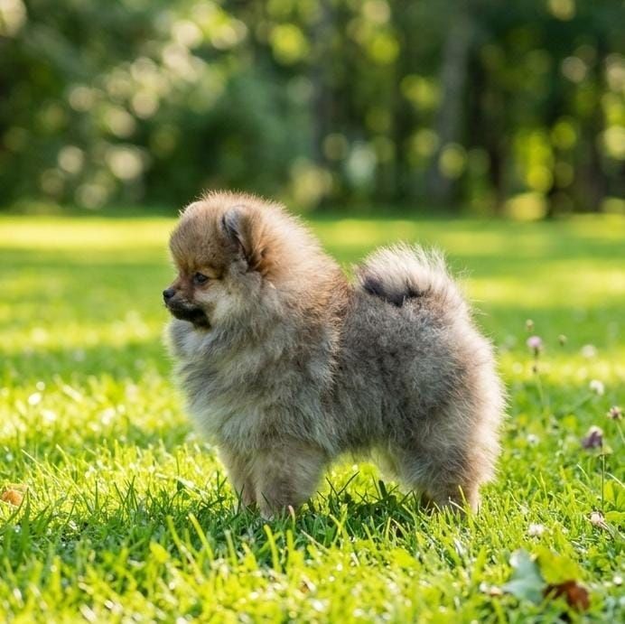Щенок померанский шпиц той
