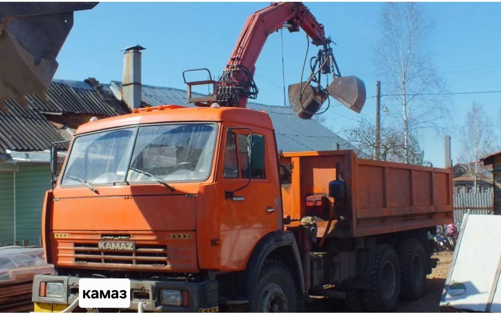 Услуги по вывозу мусора грейфер