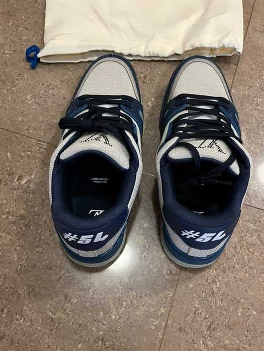 LV Trainer Blue Crystals
