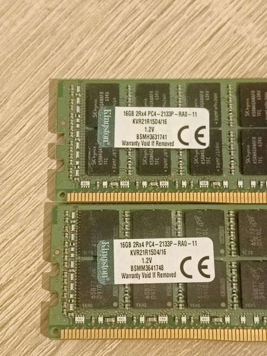 Серверная Kingston DDR4 ECC 32GB (16+16)