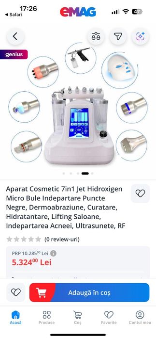 Aparat cosmetic 7 în 1