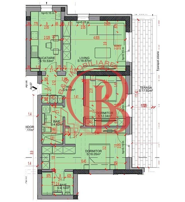 Apartament 3 camere Parcare Gratis Theodor Pallady 5min STB