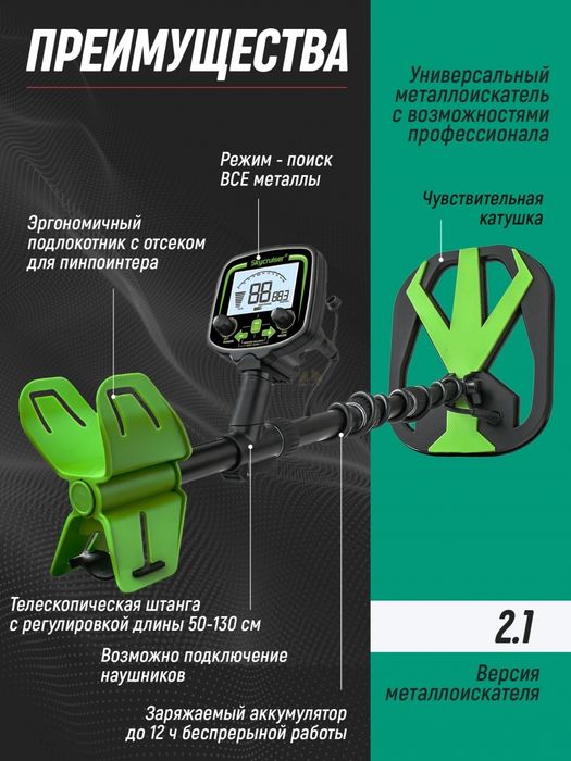 Металлоискатель TX850M металоискател металодетектор золотоискатель