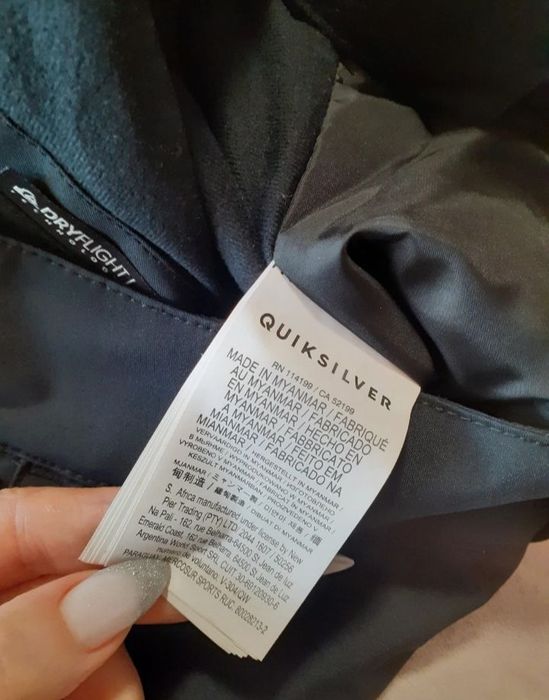 Pantaloni schi copii Quiksilver 12 ani