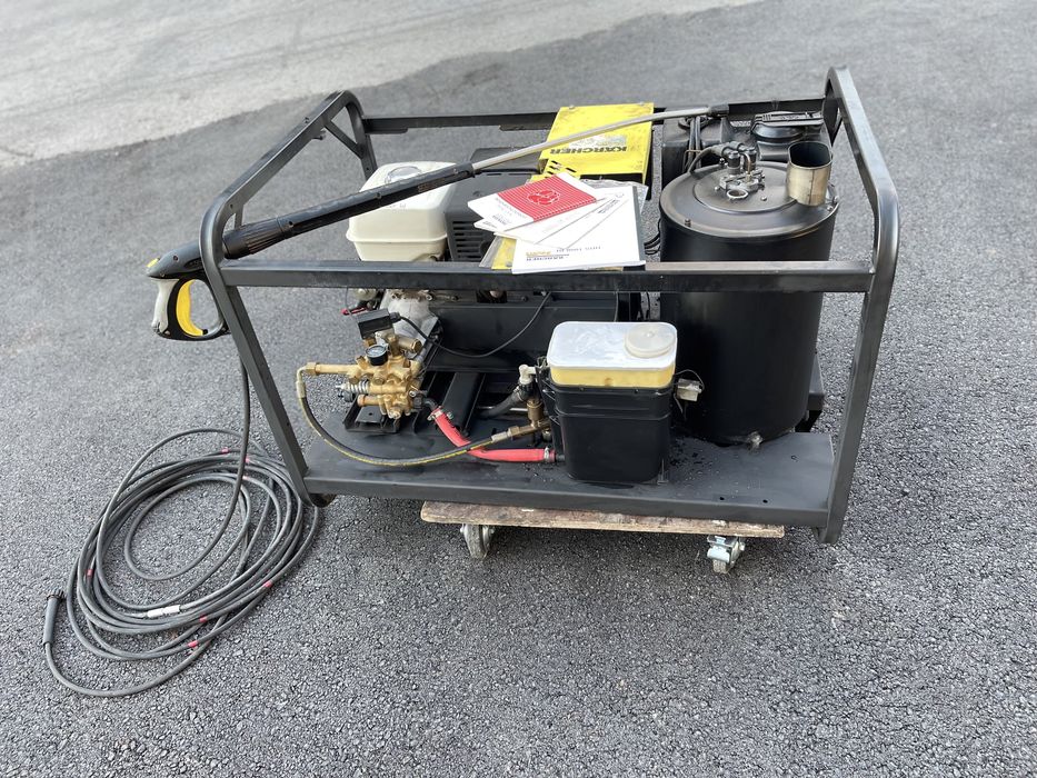 Пароструйка Karcher/Керхер HDS 1000 BE с ДВГ Honda GX 390-210Bar|13к.с