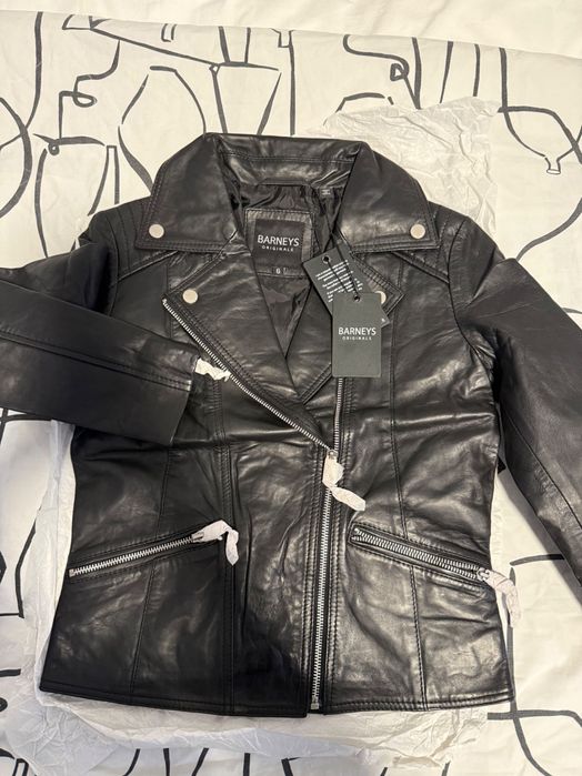 Дамско яке естествена кожа Barneys Original