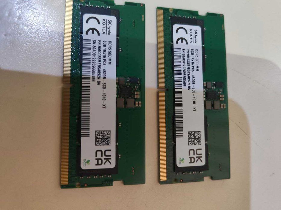 Памет за лаптоп - RAM SKhynix 2x8GB 16GB DDR5 SODIMM 4800
