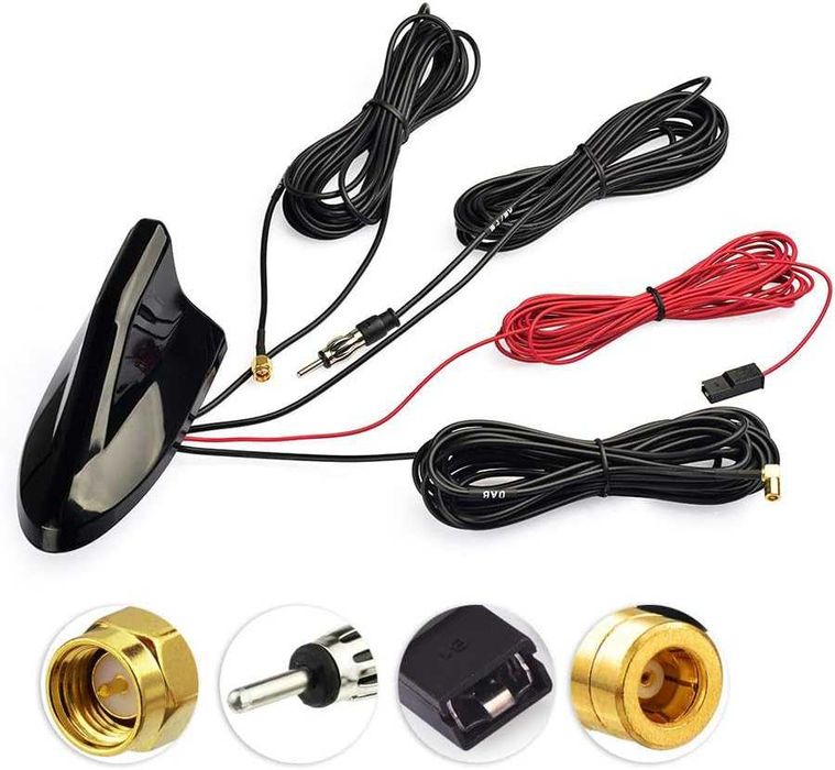Eightwood DAB+ DAB Antenă Radio Auto