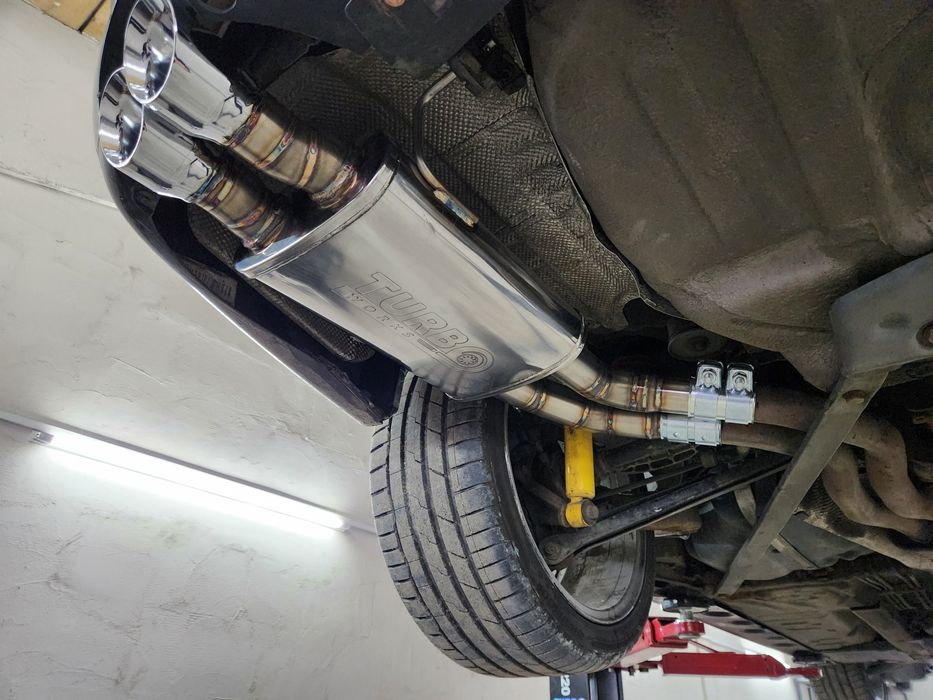 Finala inox BMW e46 6 cyl