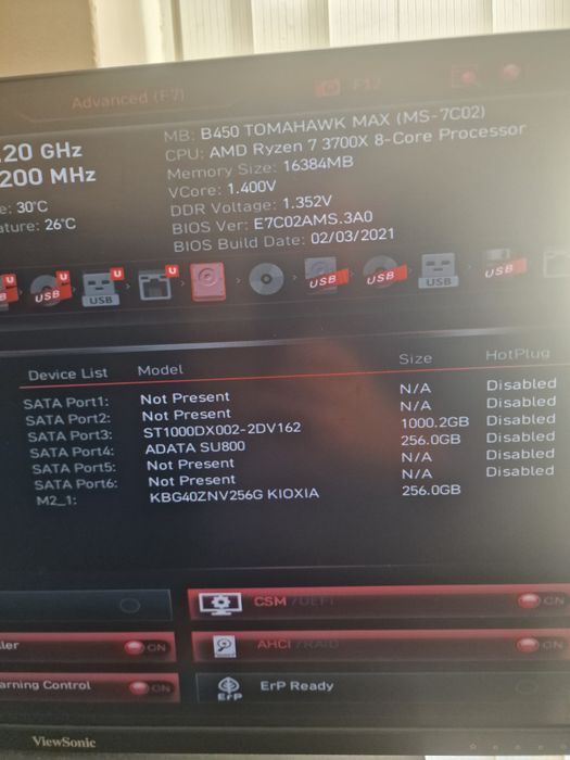 Gaming PC | Ryzen 7 3700X | GTX 1060 6GB | 16GB RAM | 2×256GB SSD + 1TB HDD | RGB Case