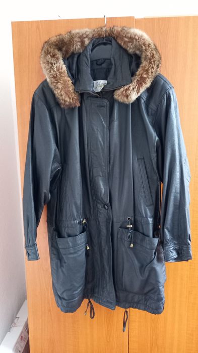 Geacă de piele (parka )