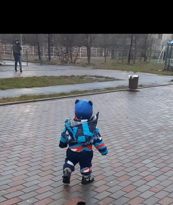 Зимний комбинезон 8мес -1.6 года