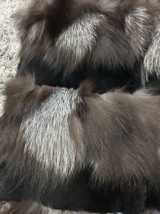 Дамски елек с естествен косъм