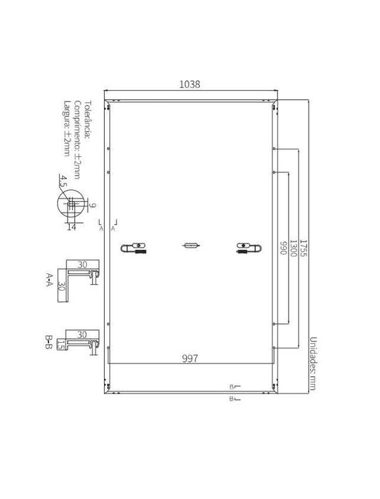 Соларен панел 375 W Longi висок клас Монокристален фотоволтаичен