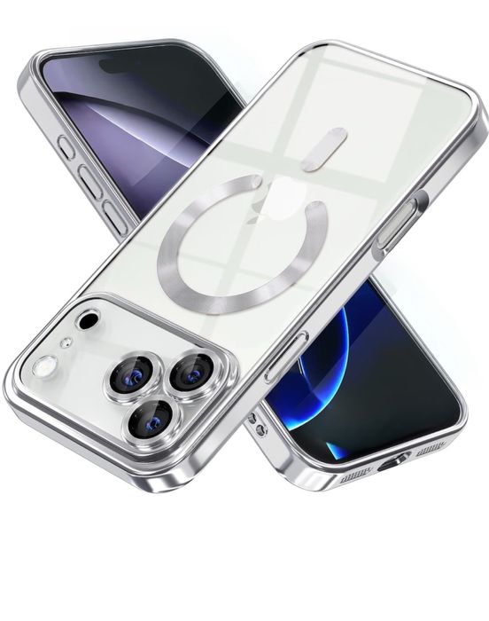 Iphone 17/17 AIR/17 PRO/17 PRO MAX - Husa Luxury Magsafe Folie Sticla