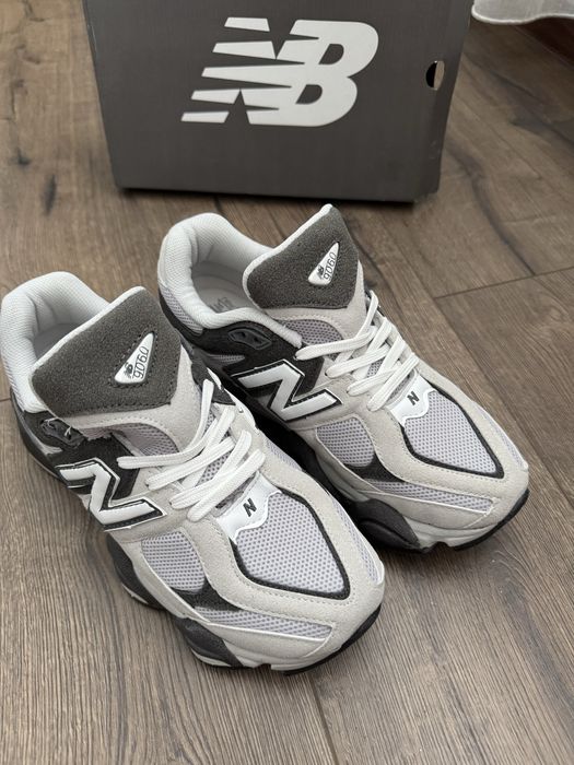 Adidasi New Balance 9060 Albi-Gri | Model nou 2026 | Adidasi unisex