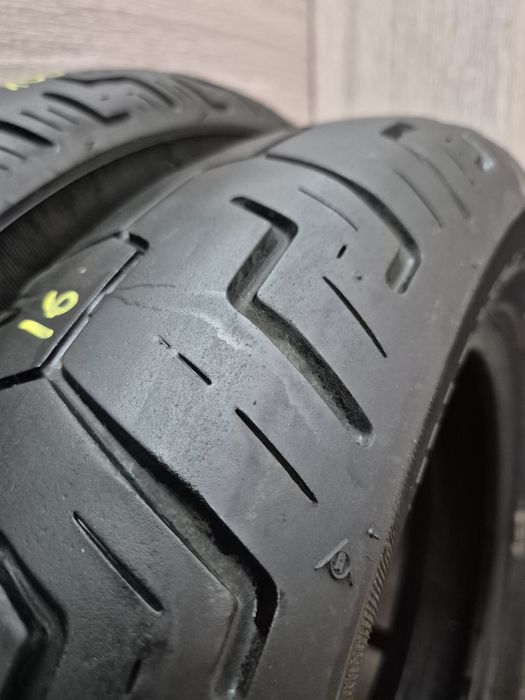 Set anvelope moto 100 90 19 cu 150 80 16 Dunlop d401 Harley Davidson