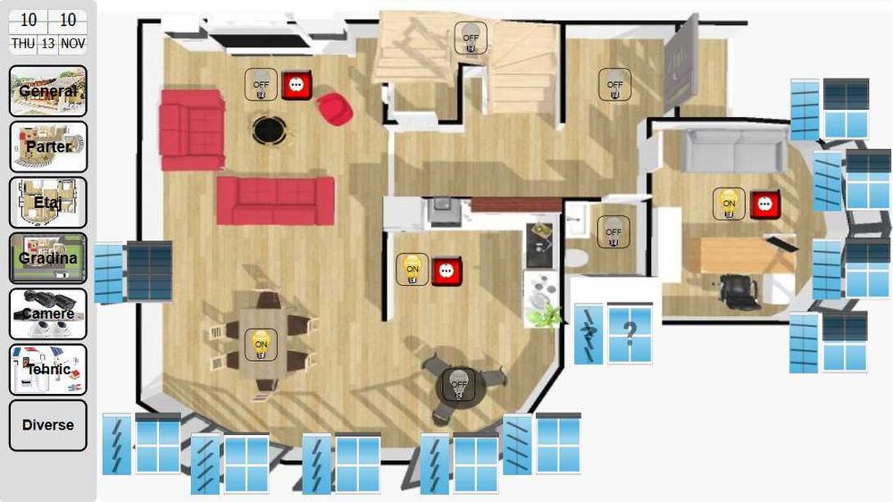 KNX, Loxone, Smart Home, Gira, Abb, Somfy, Doorbird si altele