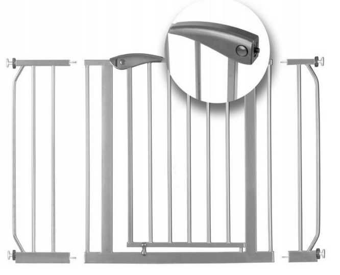 Poarta de Siguranta idealStore Safety Gate pentru Scari, ajustabila