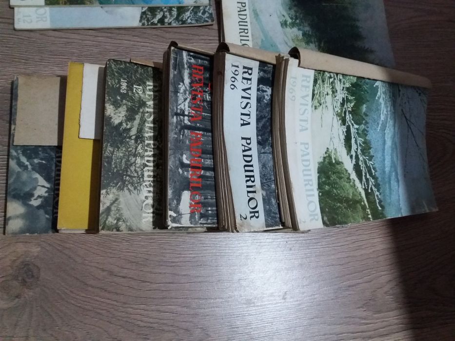 revista Padurilor ani 60-70-80 colectie.