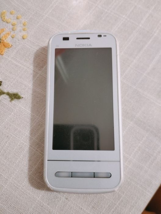 Nokia c6-00, телефон, кнопочный, ретро