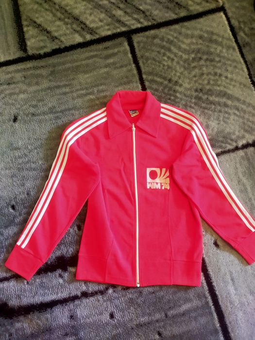 Bluza Vintage De Colectie  Campionatul Mondial 1974  Adidas Oficiala