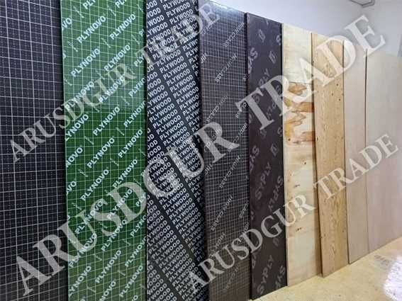 ФАНЕРА Ламенированная Финская Влагостойкая , Finskiy faner,0,3 мм-40мм