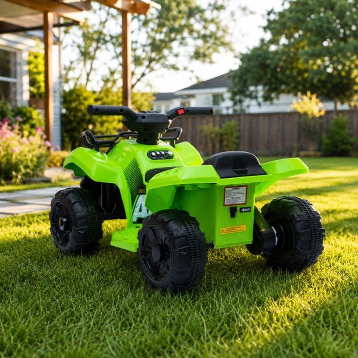 Детско акумулаторно ATV NV-J320 6V – LED светлини, USB музика и офроуд приключения за деца 1.5–4 години