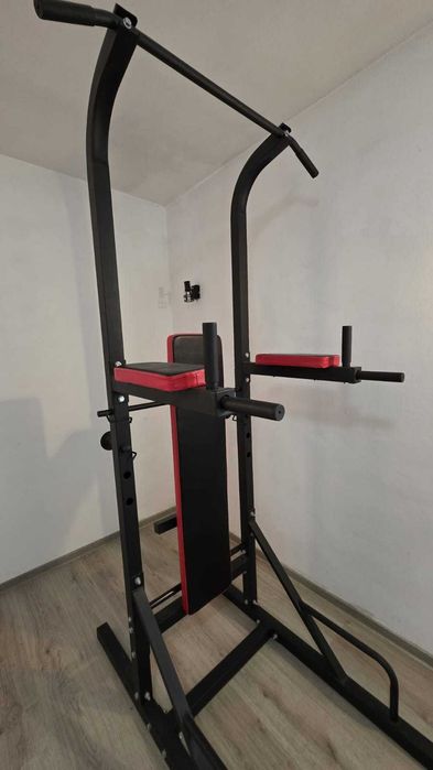 Vând aparat multifuncțional pentru exerciții – tip power tower