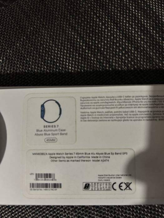 Apple watch 7 blue Aluminum 45mm