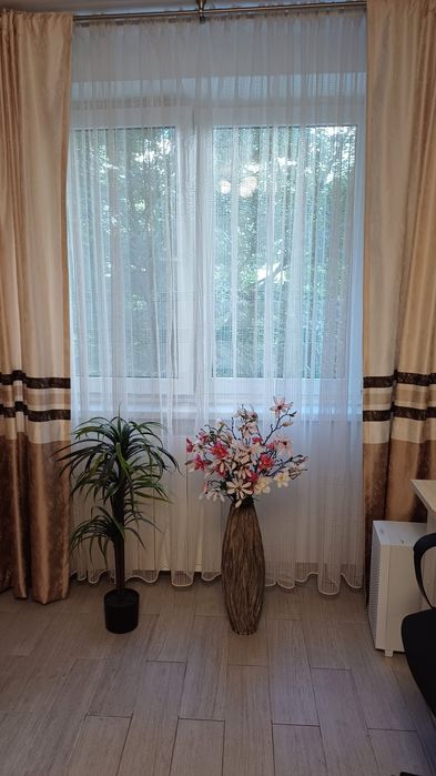 Perdea cu model si draperii