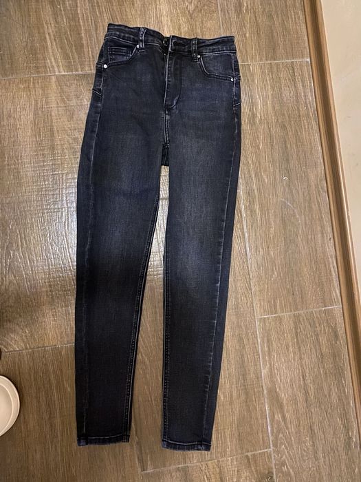 Черни дамски дънки